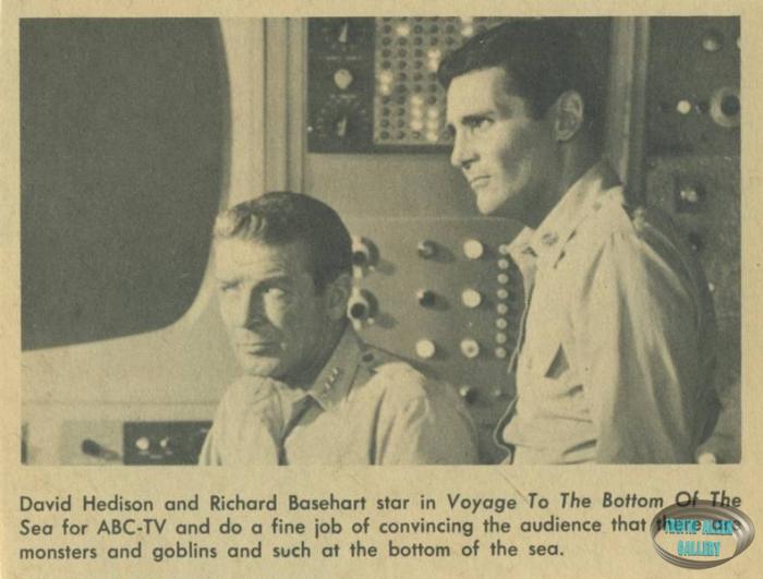 Richard Basehart and David Hedison