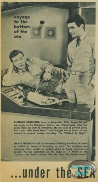 Richard Basehart and David Hedison