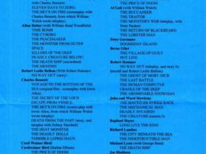 Seaview Crew Fact Sheets